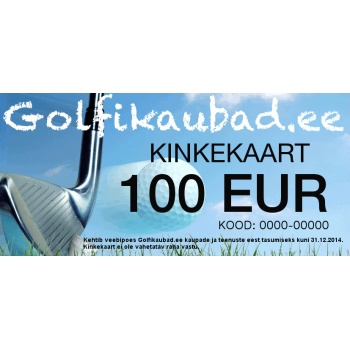 Kinkekaart 100EUR