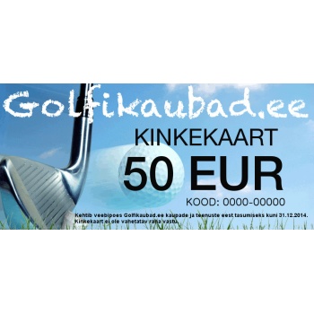 Kinkekaart 50EUR