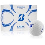 Golfipallid Bridgestone Lady Precept valge (pakendis 12tk)
