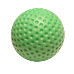 Roheline UV-blacklight helendav minigolfi pall