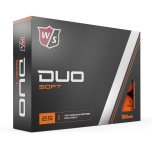 Golfipallid Wilson Staff DUO Soft oraanž