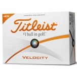 Logoga golfipallid Titleist Velocity (pakendis 12tk)